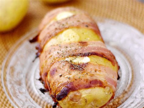 Pomme de terre garnie façon raclette Recette de Pomme de terre garnie