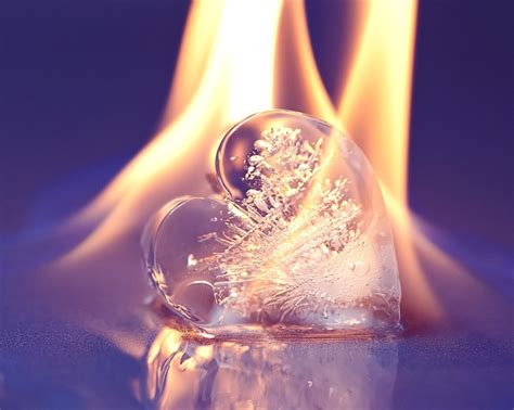 Fire And Ice Heart Fire And Ice Pinterest