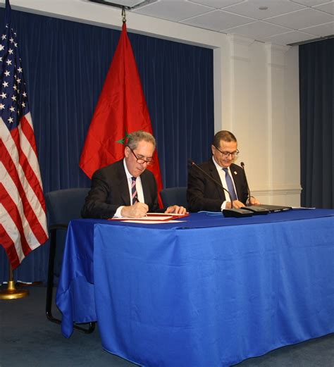 United States Morocco Sign Bilateral Trade Facilitation Agreement