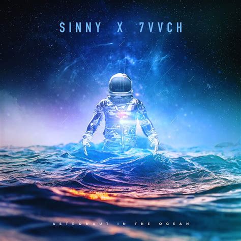 Astronaut Album Cover Art - Photoshop PSD