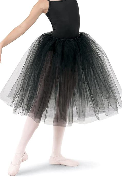 Capezio Womens Romantic Tutu Black One Size Ballet Makers Inc