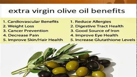 Benefits Of Olive Oil Extra Virgin Health Benefits