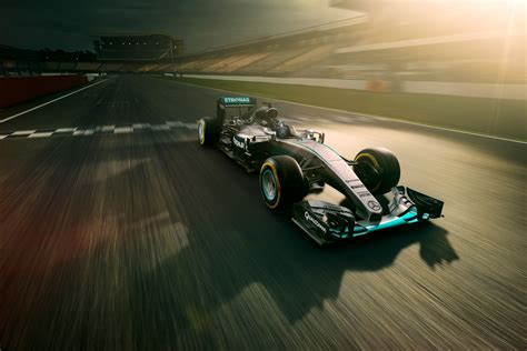 Hd Wallpaper Mercedes Amg Petronas F Car Formula Racing Car K