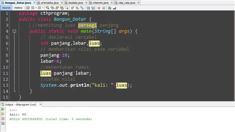 Microsoft windows sebenarnya bisa masuk ke dalam dua kategori sistem operasi, yaitu sistem. 5 Contoh Program java sederna dengan netbeans - Balog 18