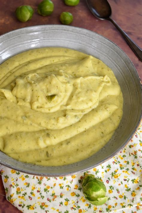 Purée aux choux de Bruxelles