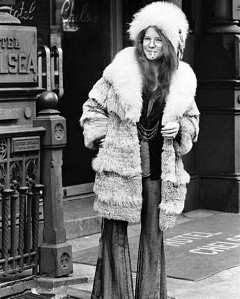 Classic Rock In Pics On Twitter Janis Joplin Outside Of The Chelsea