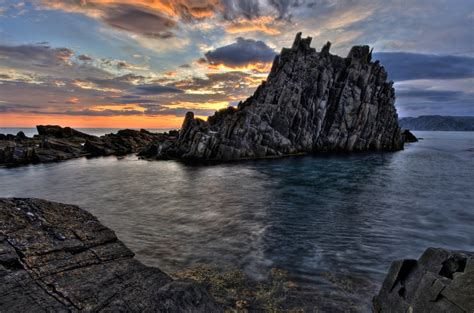 Black Island Cliffs Caves And Shipwrecks On Black Island In Coron