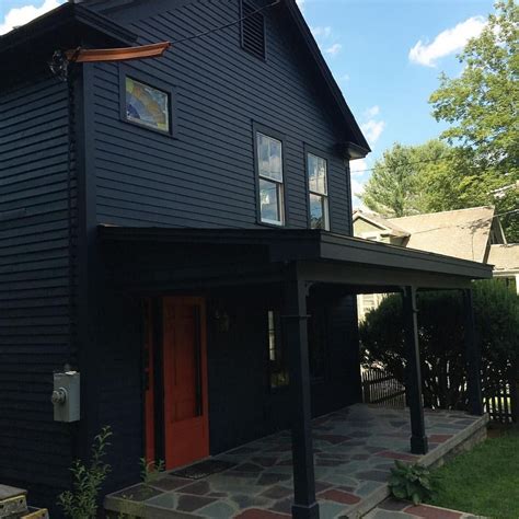 This intense shade of darkest navy has hints of velvety purple and black, giving it poise and usability. Pin on Exterior Paint