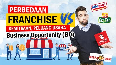 Perbedaan Franchise Waralaba Kemitraaan Business Opportunity Bo Dan