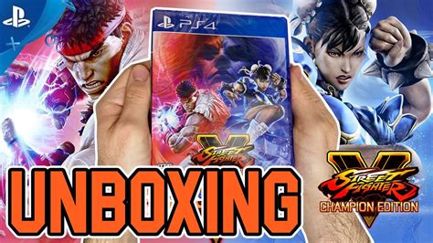 Street Fighter V Champion Edition Ps4 Unboxing Youtube