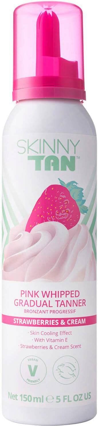 Skinny Tan Strawberries Cream Whipped Gradual Tanner 150ml Pris
