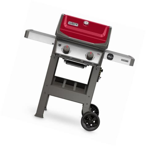 weber spirit ii e 210 2 burner outdoor propane grill red for sale online ebay