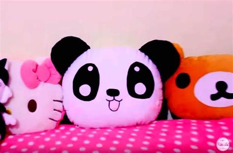 Diy Cojín Almohada Oso Panda Patrones Gratis