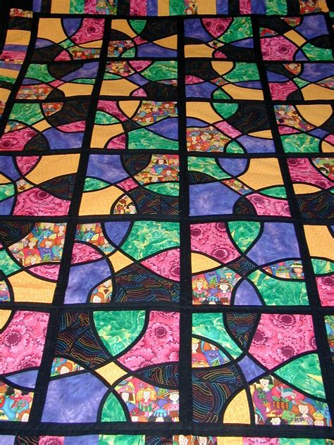 Free Pattern Day Stained Glass Quilts Artofit
