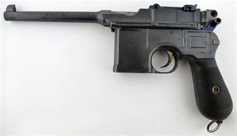 Mauser C96 Broomhandle 9mm Export Military Contract Parker Gun Store