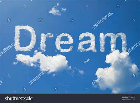 Dream Cloud Word Stock Photo 95605240 Shutterstock
