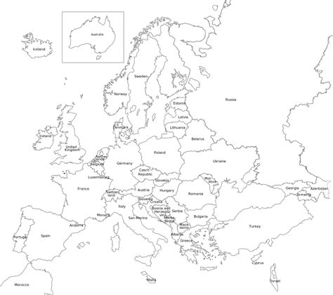 Top lists top 15 accountstop 100 hashtagstop 30. Map of Europe - EuroVisionary - Eurovision news worth reading