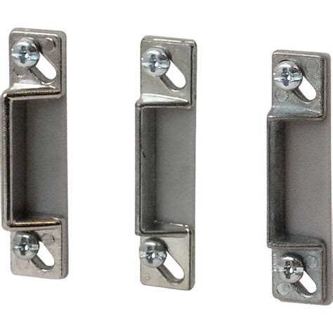 This video documents the first successful results of random consumer testing on home doors that won't latch properly, using the. Prime-Line Door Strike Plates (Set of 3)-K 5148 - The Home ...