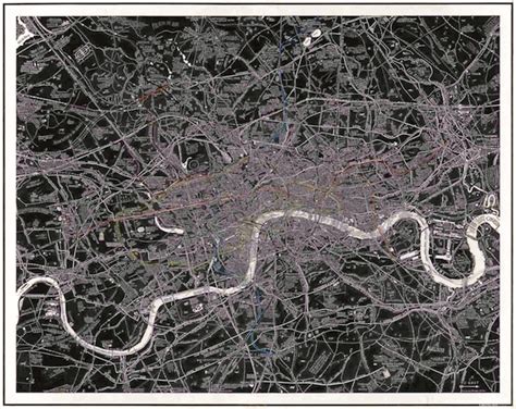 Stephen Walters Map Of Subterranean London Londonist