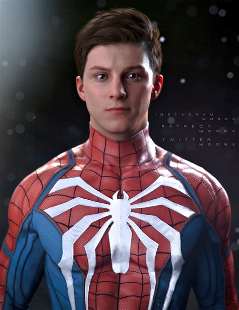 Spiderman Remastered Peter Parker By Mo0nx On Deviantart