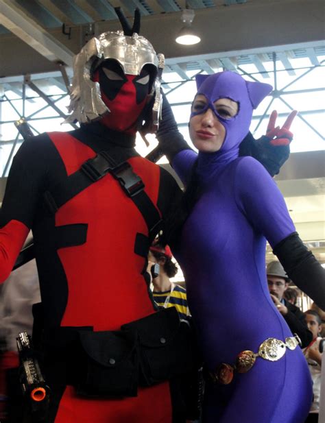 Catwoman And Thor Deadpool Nycc 2012 By Spideyville On Deviantart