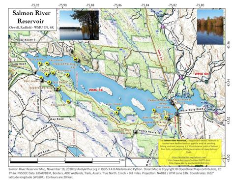 Salmon River Reservoir Maps Photos Videos Aerial Photography