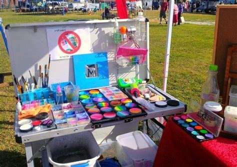 How To Set Up A Face Painting Booth Visual Motley