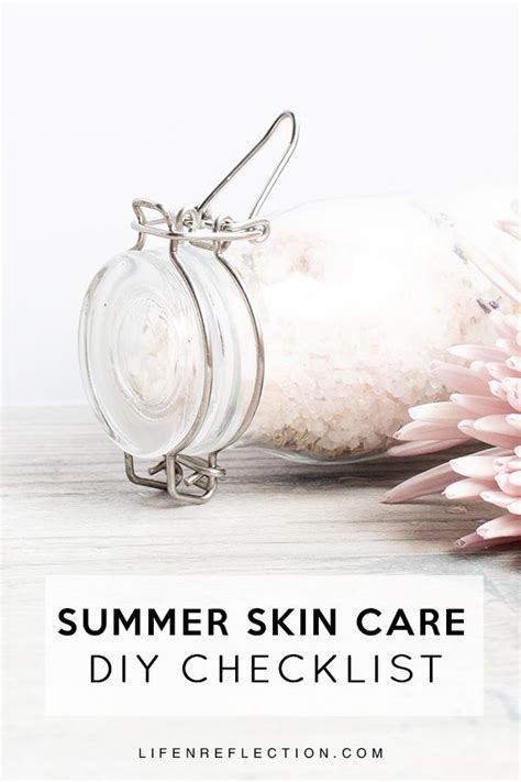 Diy Summer Skin Care Checklist For Beautiful Glowing Skin Face Skin