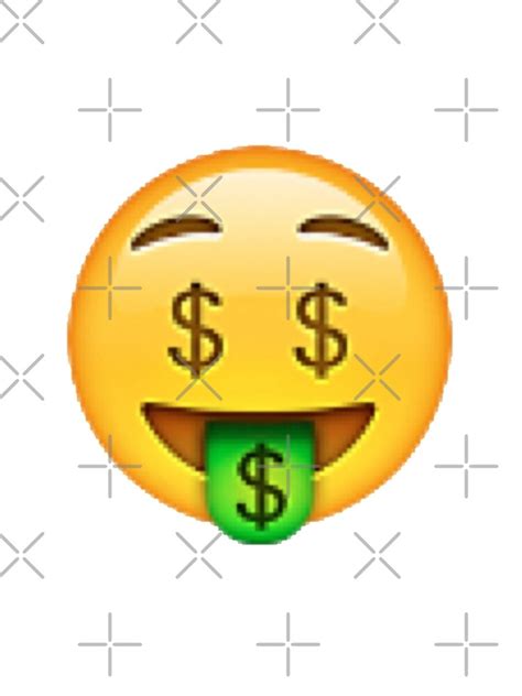 Mochila Saco Dinero Emoji De Victoriab 123 Redbubble