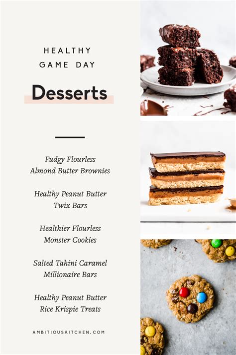 Here, we've put together the best appetizer recipes that both we and. Over 50 Healthy Game Day Recipes | Ambitious Kitchen | Game day food, Food, Peanut butter rice ...