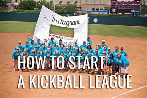 How To Start A Kickball League Kickball Zone