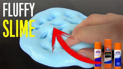 How To Make Glue Stick Slime Without Borax Detergent Shampoo