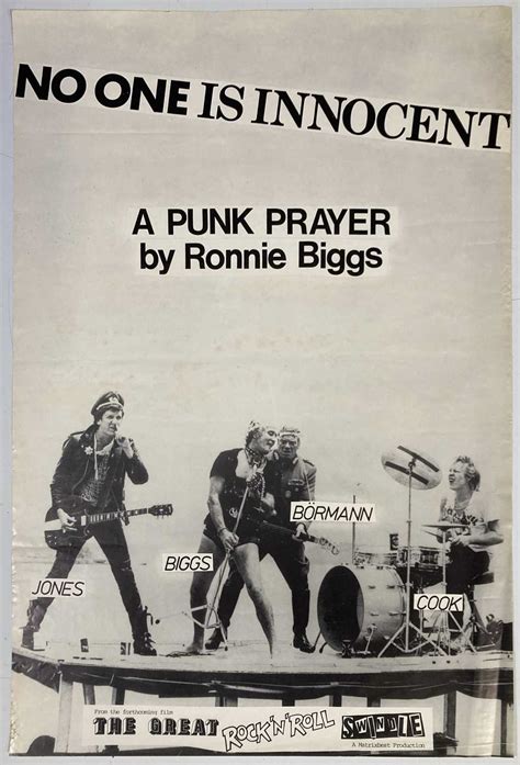 Lot 573 Sex Pistols Great Rock And Roll Swindle