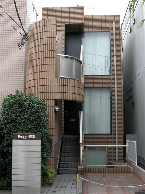 东京一幢公寓楼 居住建筑案例 筑龙建筑设计论坛