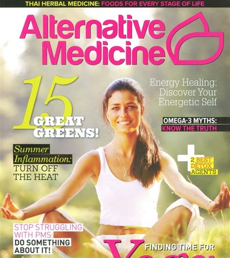 Alternative Medicine Magazines Feature Story Gives Clients Publicity