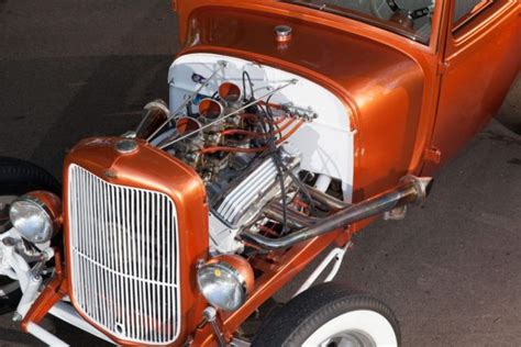 1929 Ford Model A Coupe Chopped And Channeled Hotrod Show Car Blown For