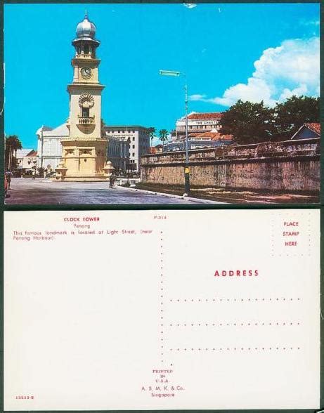 We enable you to connect with. POSTCARD DELIGHT: eBay Malaysia Auction - Clock Tower ...