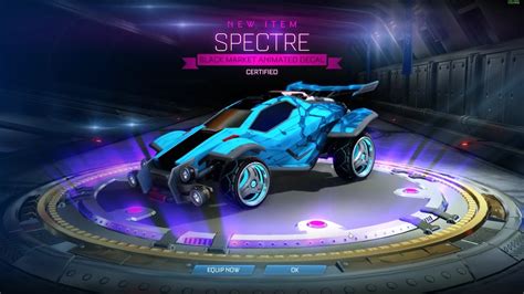 Rocket League Spectre Out Of Nitro Crate How It Looks On All Cars
