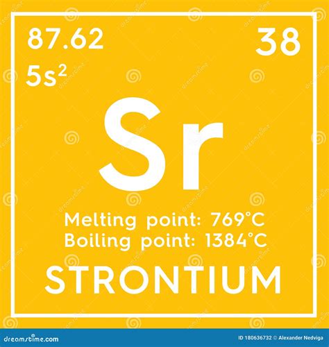 Strontium Alkaline Earth Metals Chemical Element Of Mendeleev S