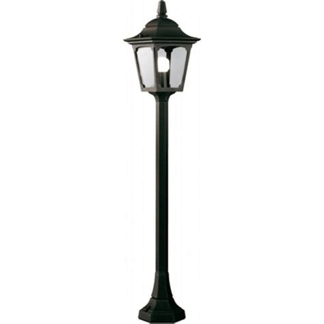Small Pillar Lantern Garden Lamp Post Black Aluminiium Bespoke Lights