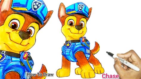 Chase Rescue Ryder From Cloud Catching Machine Thunderstormhow To Draw