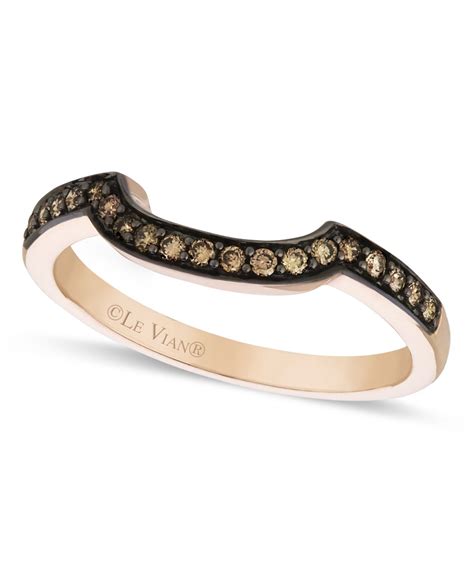Le Vian Brown Chocolate Diamond Wedding Band 15 Ct Tw In 14k Rose Gold Product 1 17481810 0 162691309 Normal 