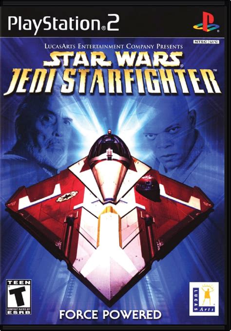 Star Wars Jedi Starfighter For Sony Playstation 2 Ps2 Tvgc