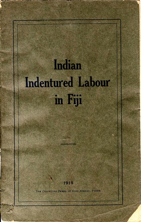 indian indentured labour in fiji c f andrews w w pearson