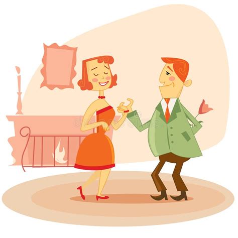 Couple Dating Vector Illustration Stock Vector Illustration Of Backgrounds Dating 12559399