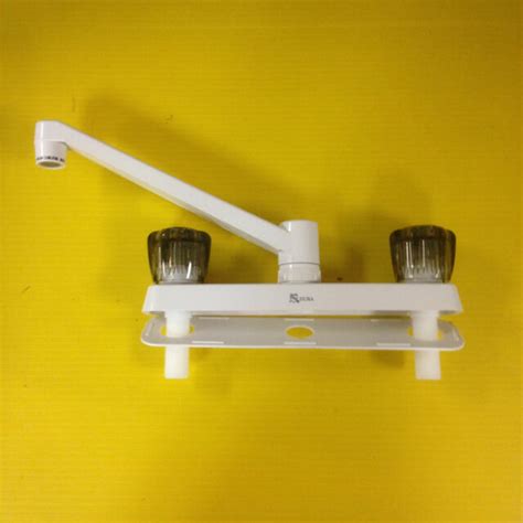 Portable hand pump chrome faucet for camper, trailer motor home, kitchen kit. Dura Kitchen Sink Faucet Camper RV Travel Trailer Pop Up ...