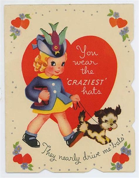15 vintage valentine s day cards with funny messages from the 1930s and 1940s ~ vintage everyday