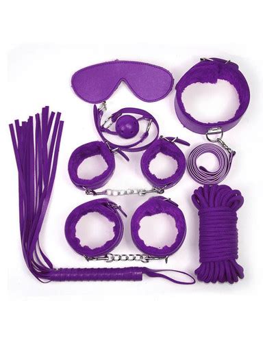 Purple Bondage Toy Set Brasbys
