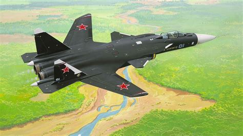 Military Sukhoi Su 47 Hd Wallpaper