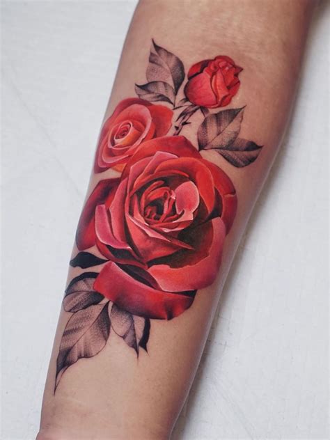 Top 163 Red Rose Hand Tattoo Spcminer Com